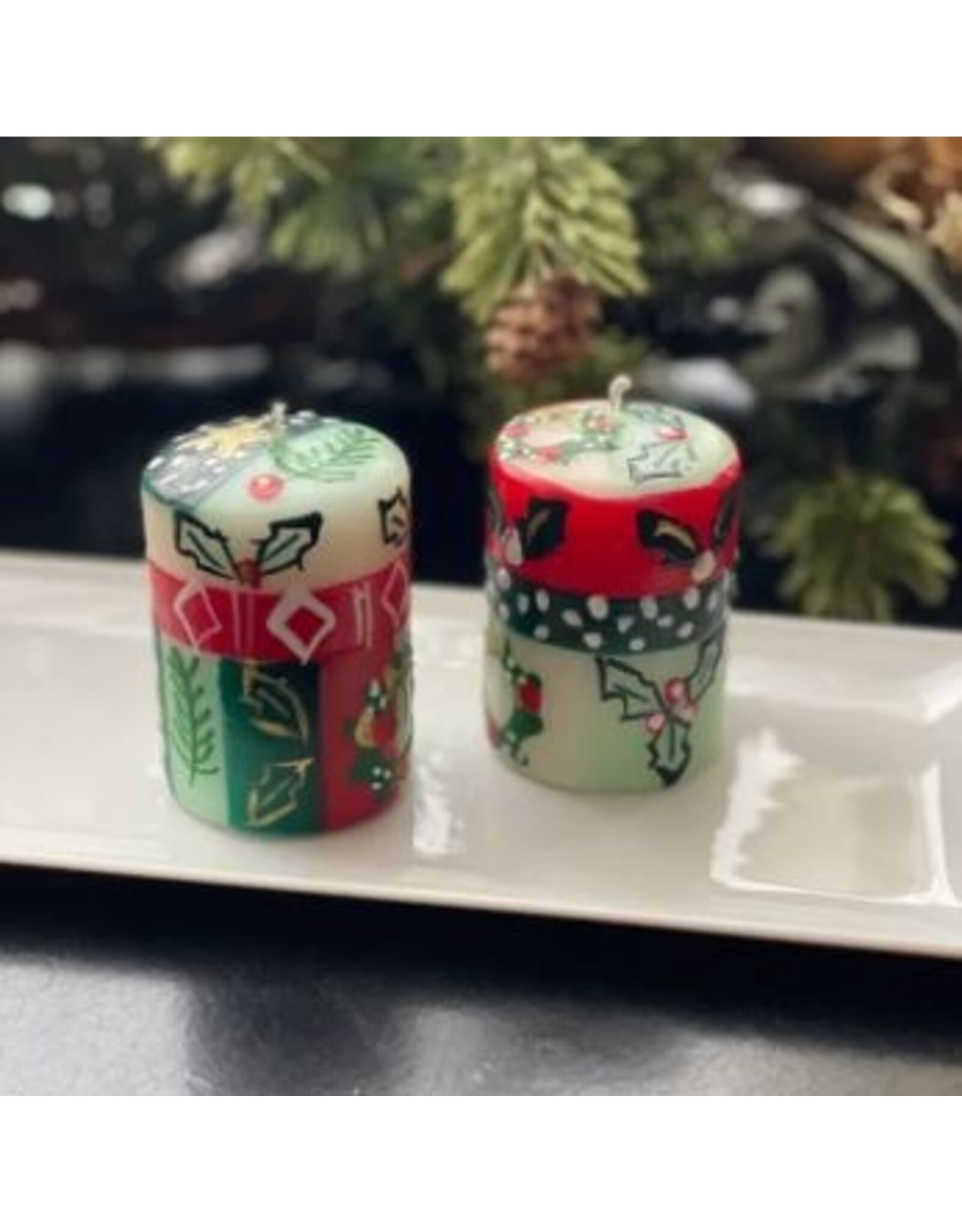 South Africa Holiday Votive Candle, South Africa