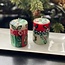 Hand Painted Holiday Votive Candle