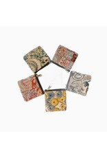 India Cotton Kalamkari Coin Purse, India