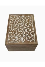 India Mangowood Vine Tea Box, India