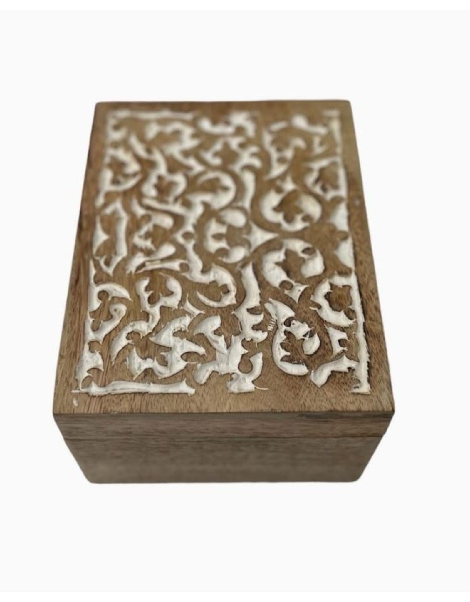 India Mangowood Vine Tea Box, India