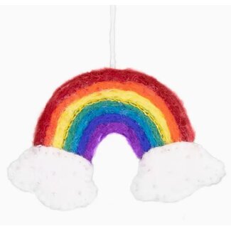 Nepal Bright Rainbow Ornament
