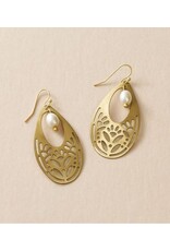 India Adhya Teardrop Pearl Earrings, India