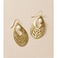 India Adhya Teardrop Pearl Earrings