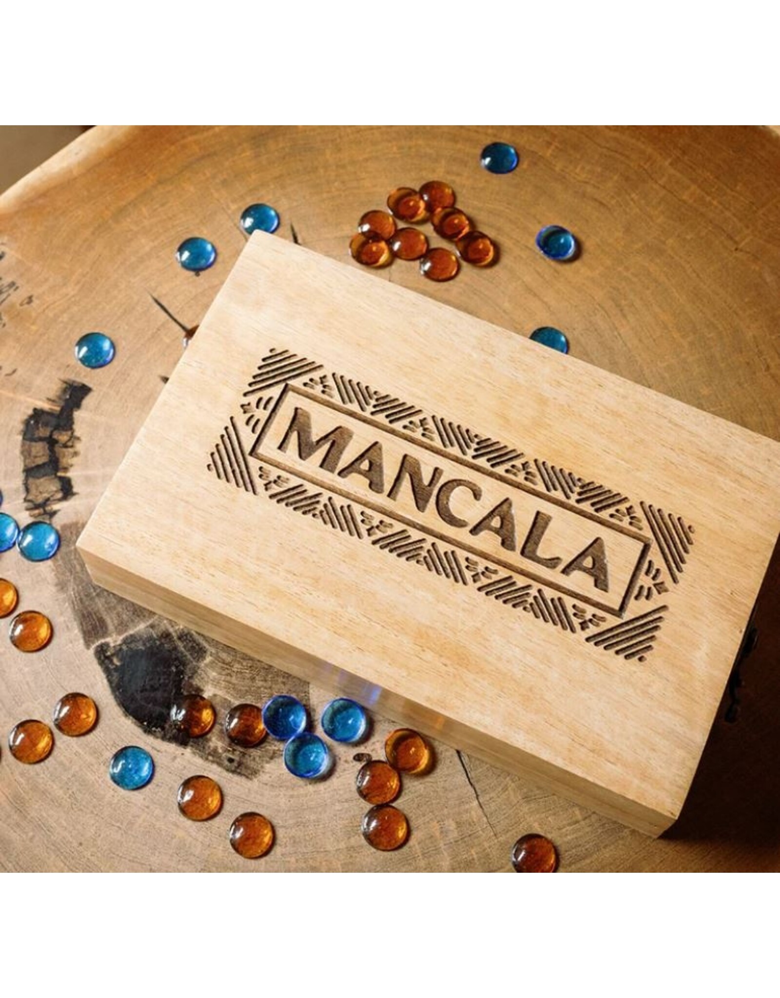India Mango Wood Mancala