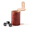 Leather Dice Cup w/ 6 Dice