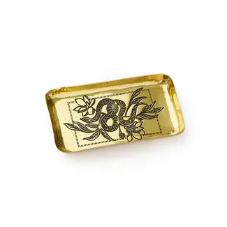 India Saanp Snake Dish - Rectangular