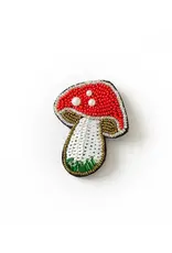 India Bala Mani Mushroom Brooch, India