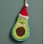 Felt Avocado Ornament