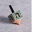 Painted Wood Dreidel