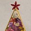 Pressed Flower Christmas Tree Card