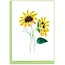 Vietnam Quilling Card Mini - Sunflower Bouquet