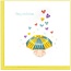 Vietnam Quilled Card -  Baby Shower Hearts