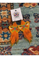 Guatemala Butterfly Fringe Earring, Guatemala