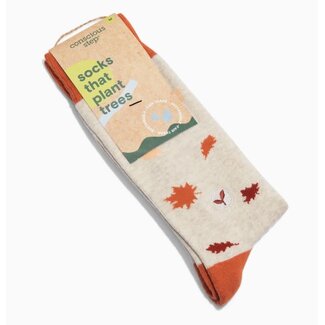 India Crew Socks That Plant Trees - Autumn Leaves