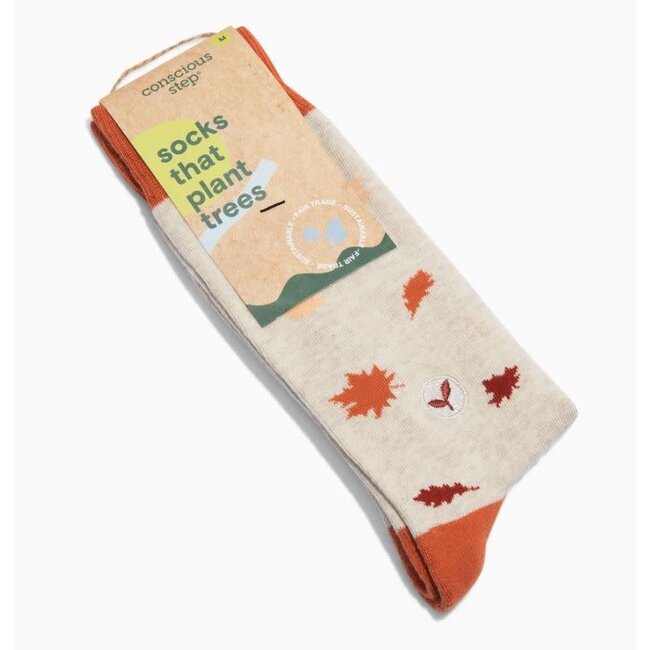Crew Socks That Plant Trees - Autumn Leaves