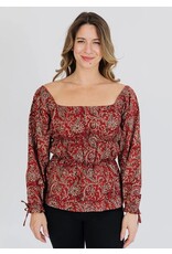 India Jules Top Red, India