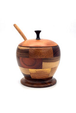 Nicaragua Tropical Hardwood Sugar Bowl, Nicaragua