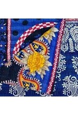 Bangladesh Upcycled Sari Throw (78x39), Bangladesh