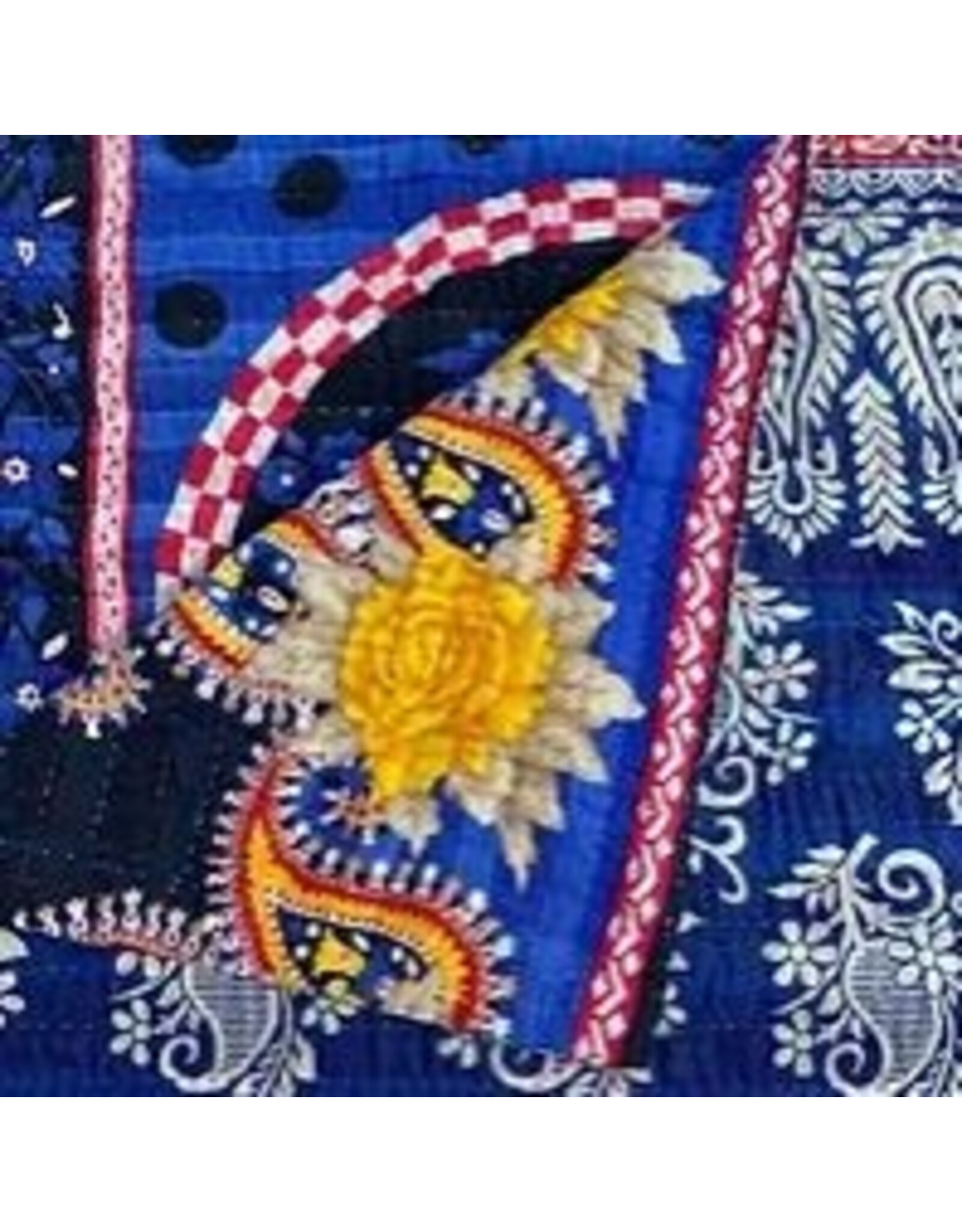 Bangladesh Upcycled Sari Throw (78x39), Bangladesh