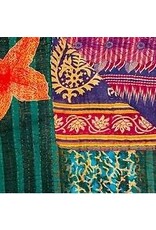 Bangladesh Upcycled Sari Throw (78x39), Bangladesh