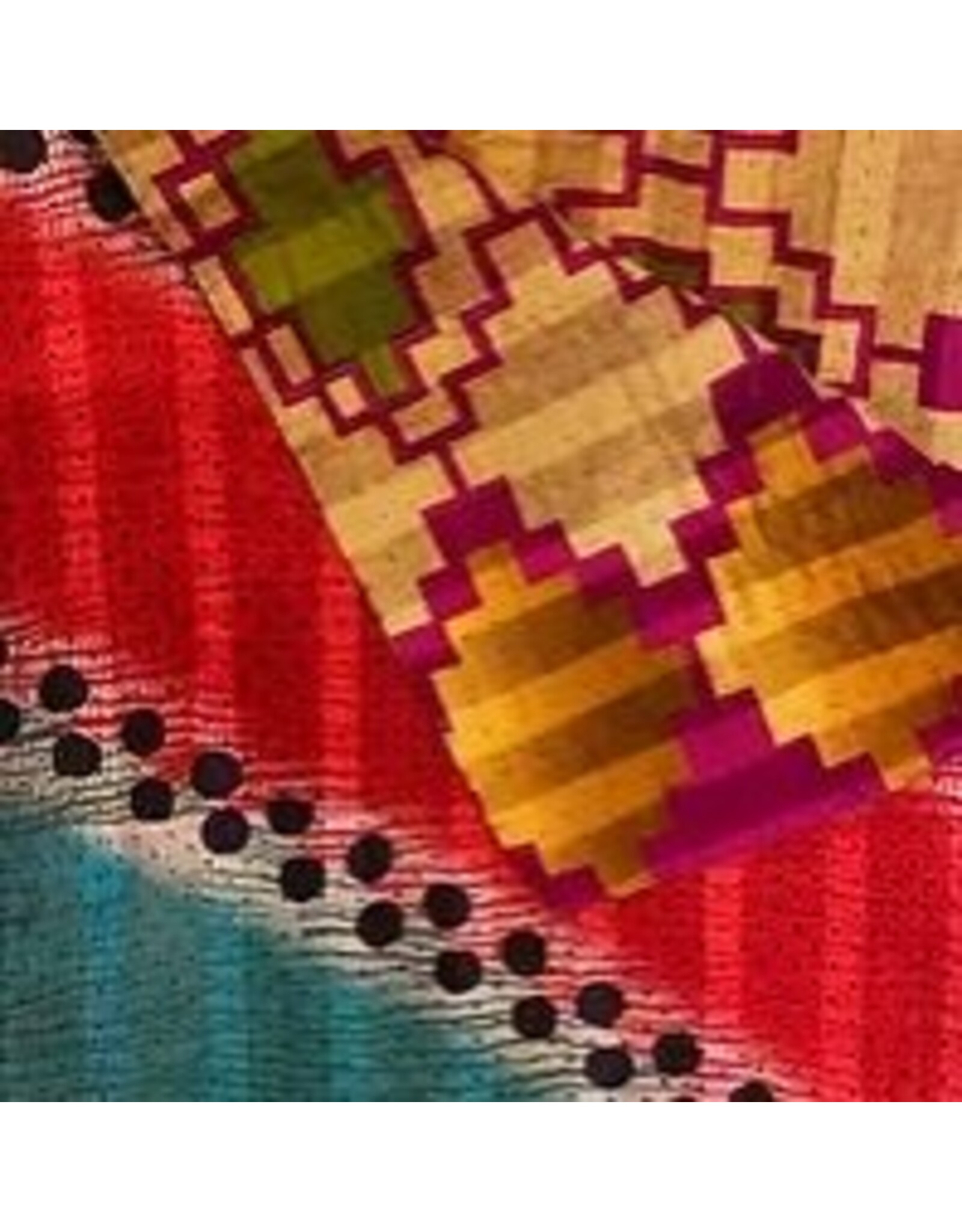 Bangladesh Upcycled Sari Throw (78x39), Bangladesh