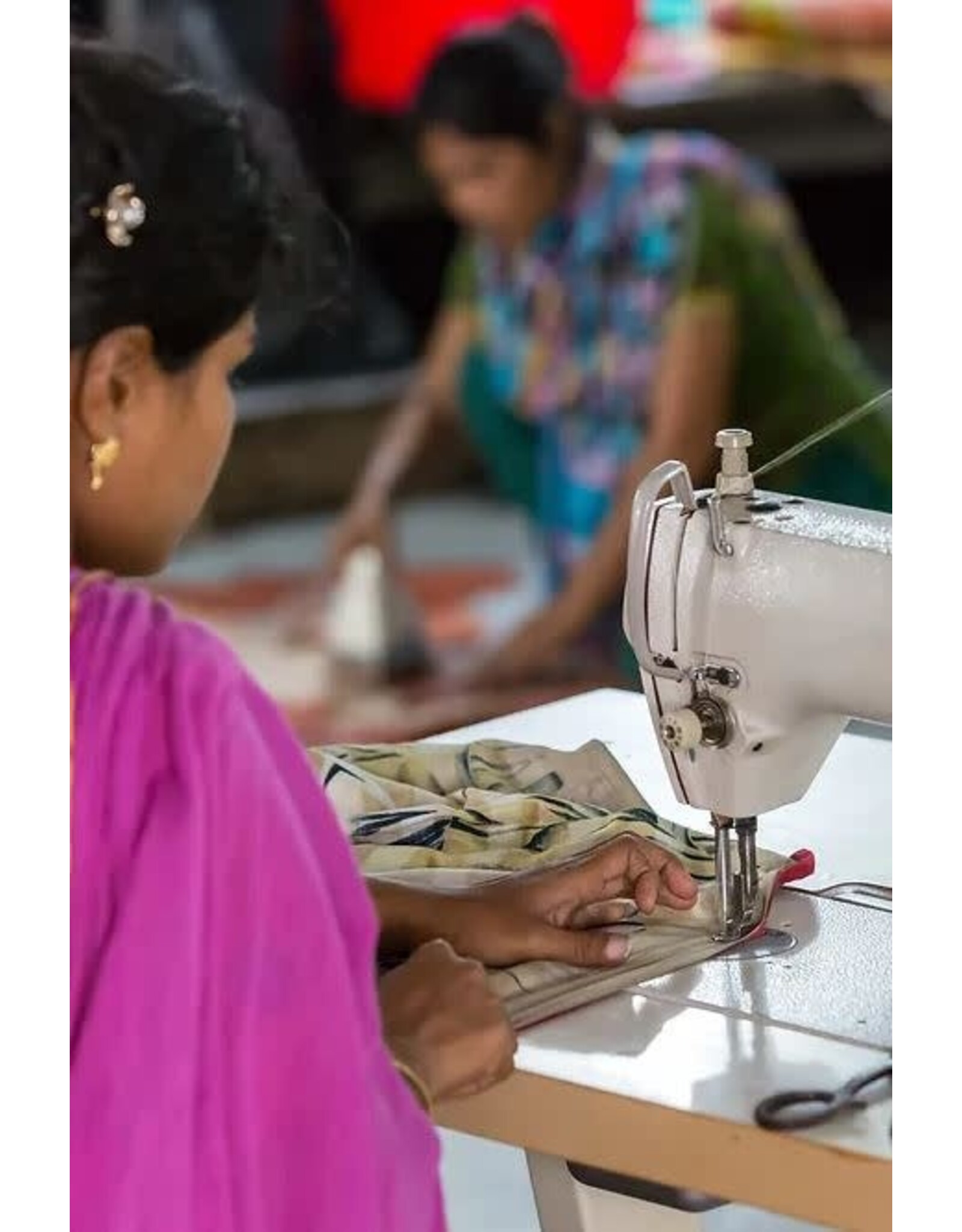 Bangladesh Upcycled Sari Apron, Bangladesh