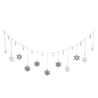 India Snowflake Garland