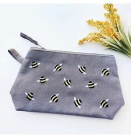 Vietnam Bee Cosmetic Case - Gray, Vietnam