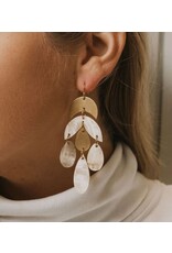 India Madhu Teardrop Chandelier Earrings, India