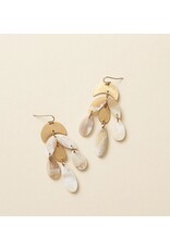 India Madhu Teardrop Chandelier Earrings, India
