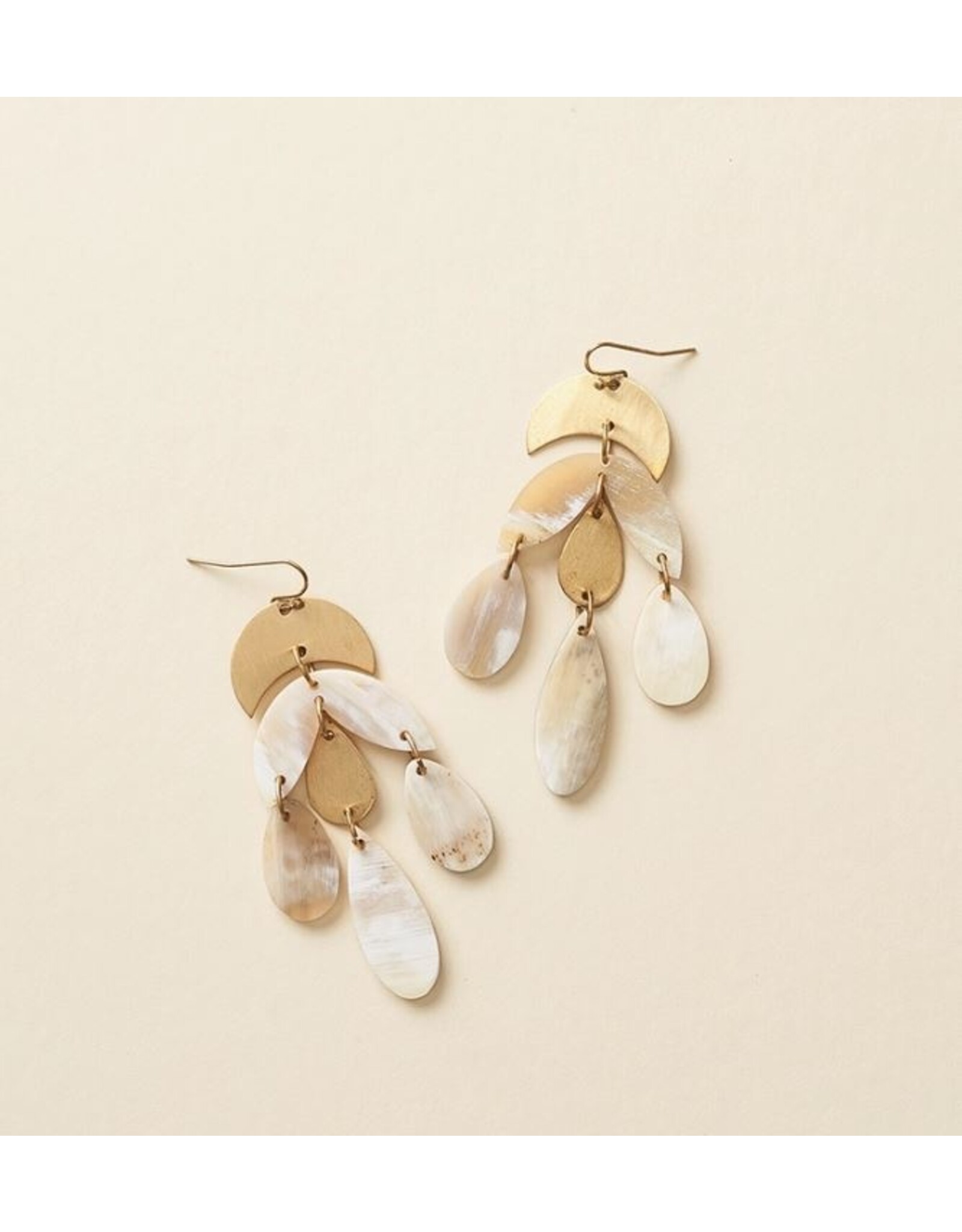 India Madhu Teardrop Chandelier Earrings, India