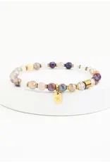 China Yuyu Gemstone Beaded Bracelet, China