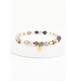 China Yuyu Gemstone Beaded Bracelet, China