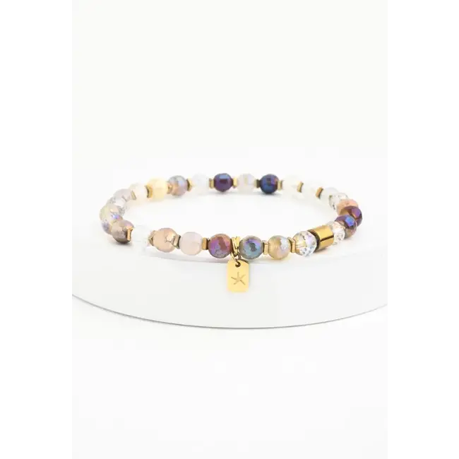 YuYu Gemstone Beaded Bracelet