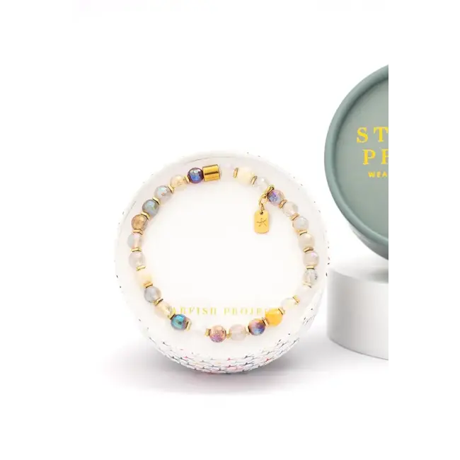 YuYu Gemstone Beaded Bracelet