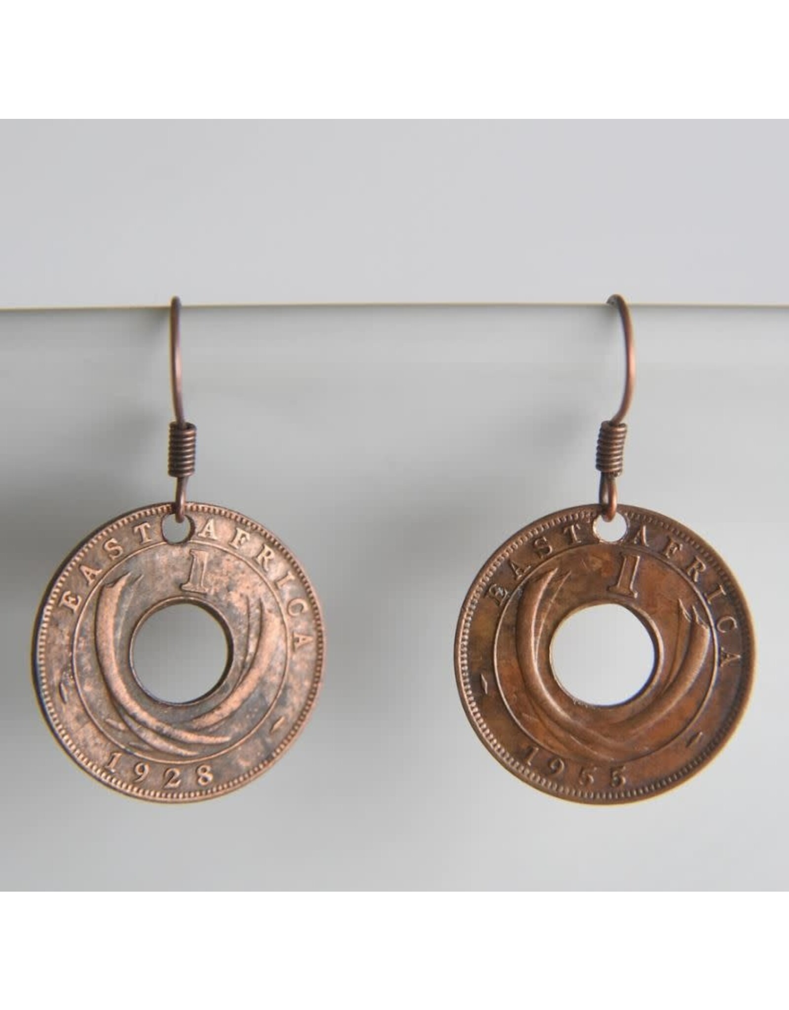 Uganda Coin Earrings, Uganda