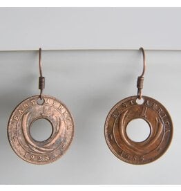 Uganda Coin Earrings, Uganda