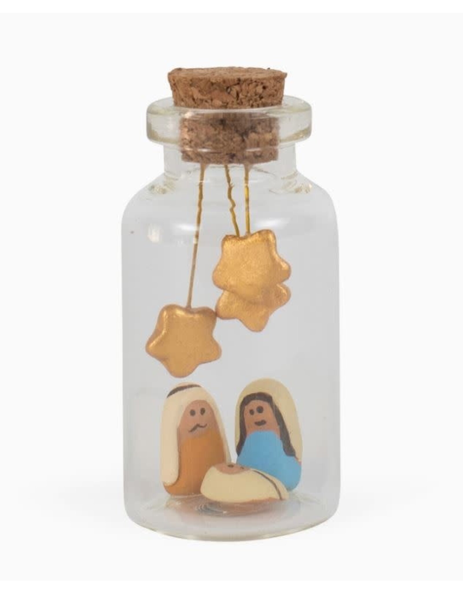 Peru Vertical Nativity in a Bottle, Peru