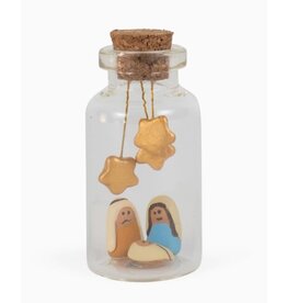 Peru Vertical Nativity in a Bottle, Peru