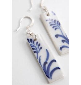 Vietnam Bat Trang Earrings, Vietnam