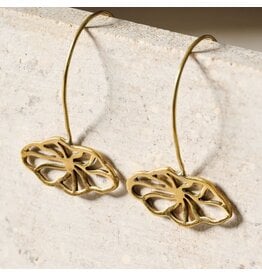 Cambodia Bombshell Bloom Drop Earrings, Cambodia