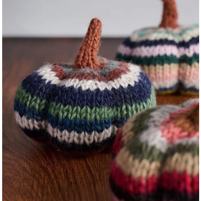 CLEARANCE Spices & Stripes Wool Pumpkin