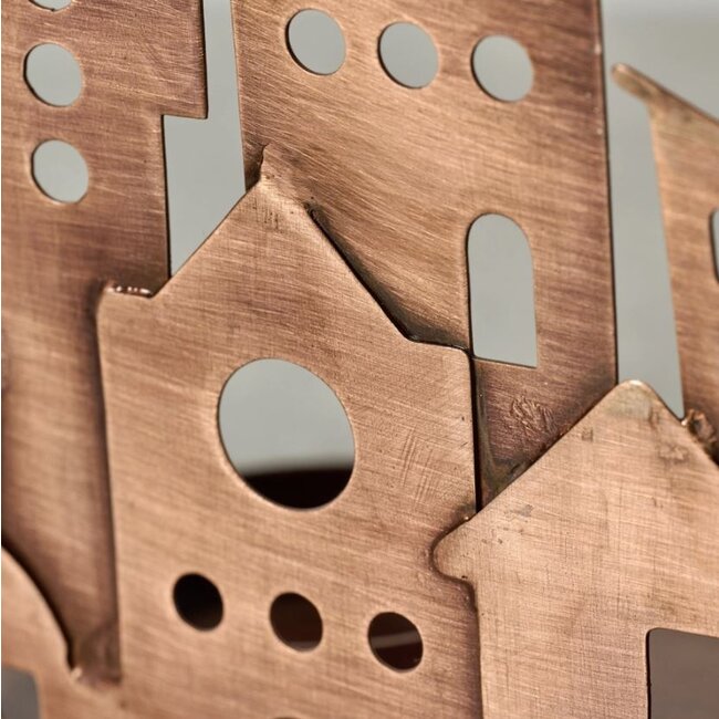 Village Lights Iron Candleholder