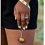 Beaded Keychain - Bee