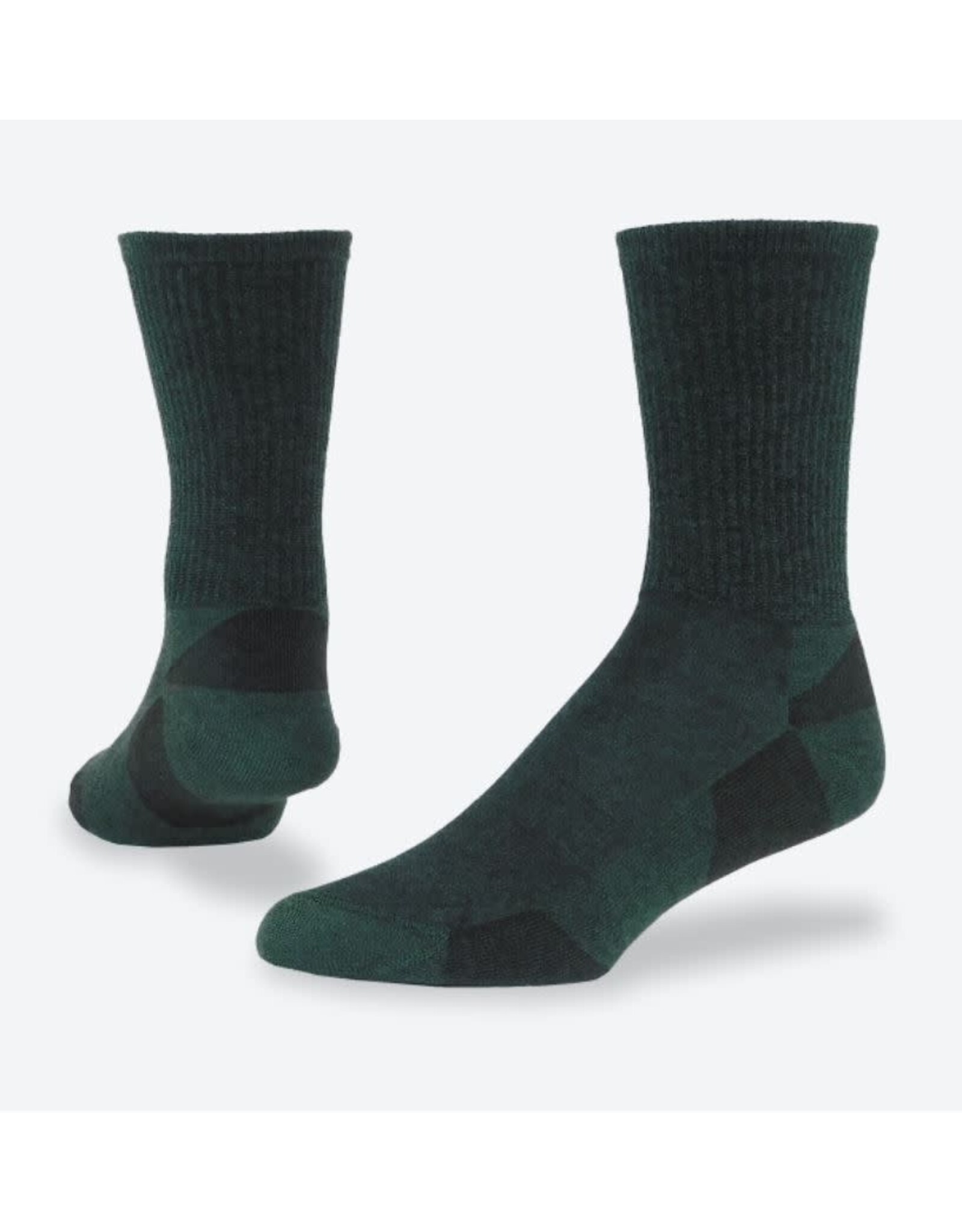 Argentina Urban Hiker Crew Socks - Dark Green