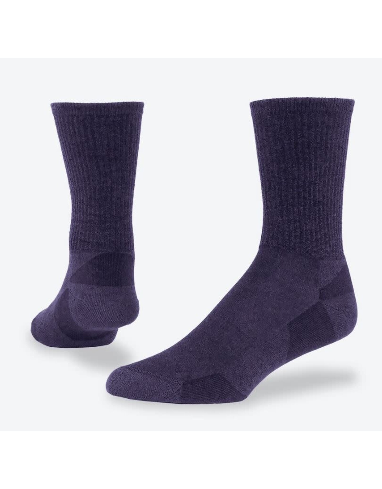 Argentina Urban Hiker Crew Socks - Dark Purple