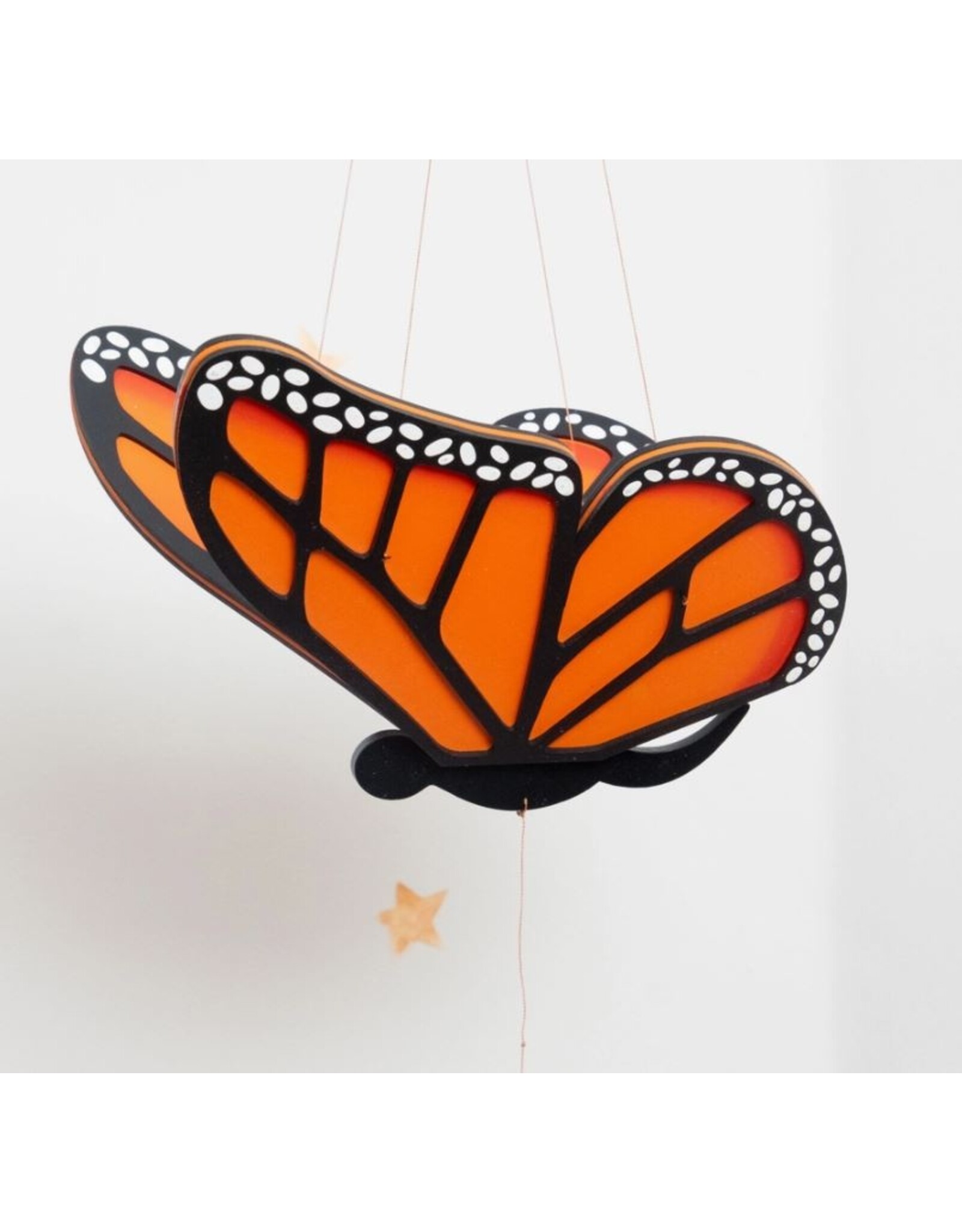 Colombia Monarch Butterfly Flying Mobile