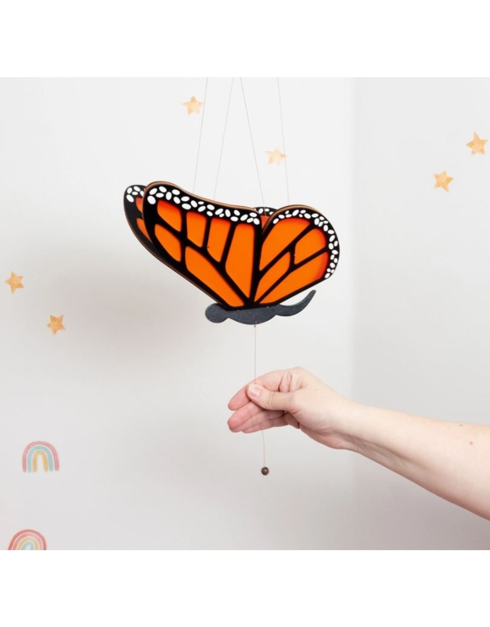 Colombia Monarch Butterfly Flying Mobile