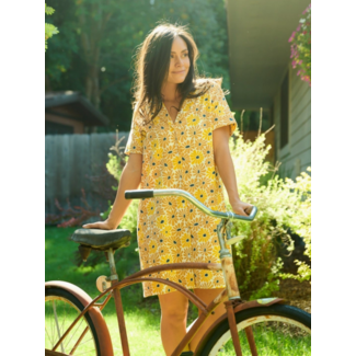 India CLEARANCE Camp Dress in Sunny Floral